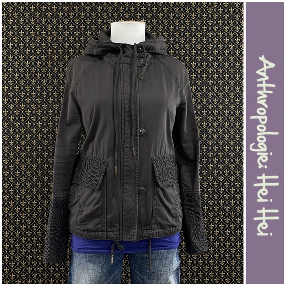 Anthro “Faroe Cropped Anorak“ by Hei Hei - Picture 3 of 13